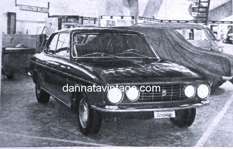 Carrozzieri Italiani fine anni 60 Scioneri e la sua coupè ed anche lui utilizzando come base una Fiat 124.