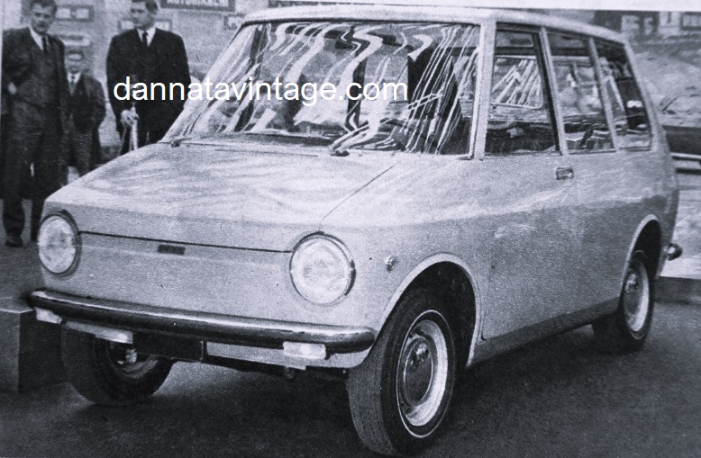 Carrozzieri Italiani fine anni 60 Fiat City Taxi, con motore 850 e trasmissione semiautomatica Idroconvert.