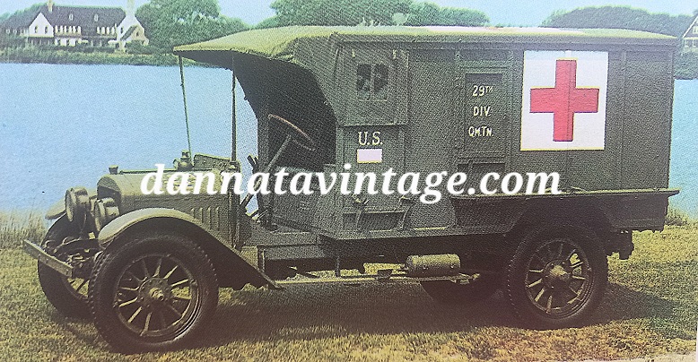 Le autoambulanze Americana questa ambulanza militare GMC Columbia del 1928. 