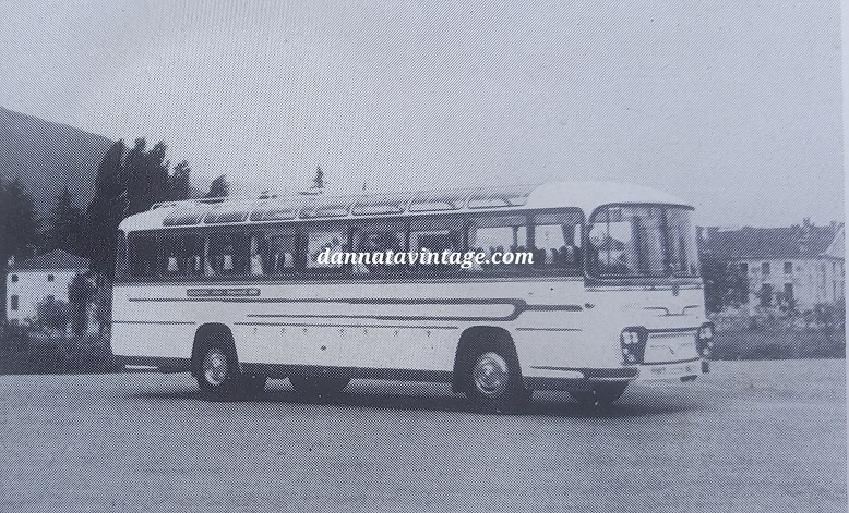 Carrozzeria Dalla Via 1962 Su base FIAT 306/3 un autobus da rimessa, il modello più famoso delle Carrozzeria Dalla Via. 