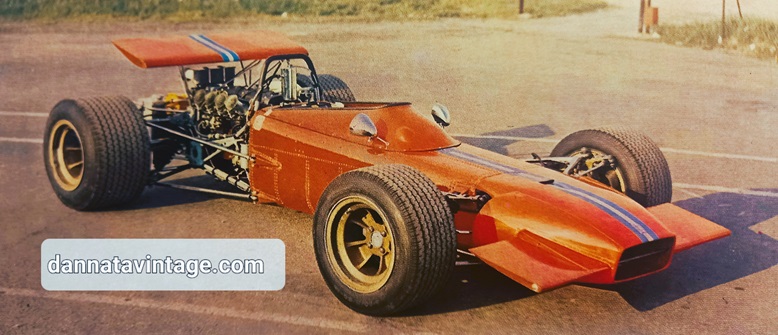 De Tomaso Formula 2 progettata dall'Ingegner Dallara nel 1969. 