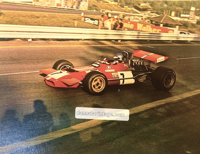 1970 Courage (Team Williams) al Gran Premio del Belgio su De Tomaso. 