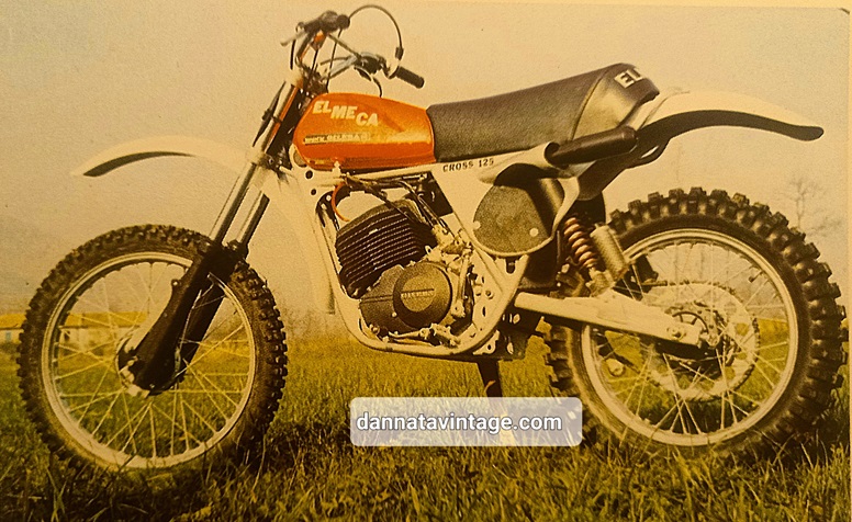 Elmeca Gilera 1975 la moto da cross prodotta dalla Elmeca.